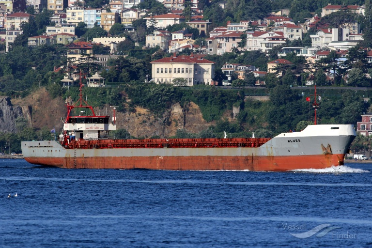 blues (General Cargo Ship) - IMO 8901030, MMSI 518915000, Call Sign E5U2862 under the flag of Cook Islands