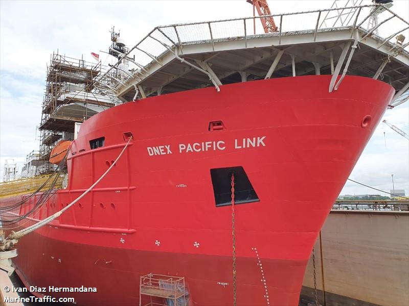 dnex pacific link (Cable Layer) - IMO 9017824, MMSI 525900077, Call Sign YCYW2 under the flag of Indonesia
