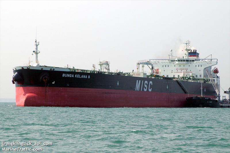 bunga kelana 8 (Crude Oil Tanker) - IMO 9284594, MMSI 533346000, Call Sign 9MGC5 under the flag of Malaysia
