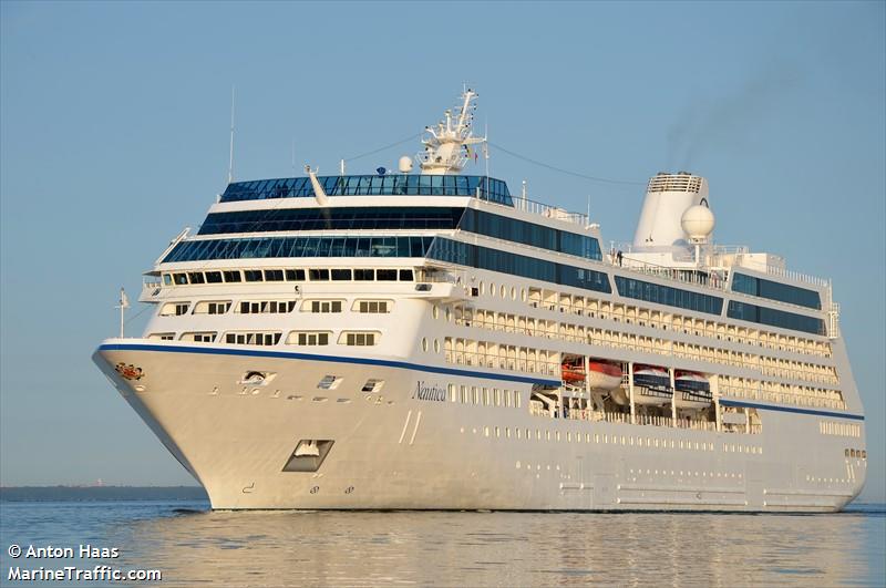 nautica (Passenger (Cruise) Ship) - IMO 9200938, MMSI 538001665, Call Sign V7DM4 under the flag of Marshall Islands