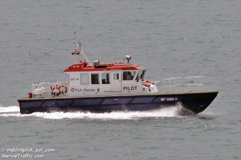pilot gp50 (Pilot) - IMO , MMSI 563021040, Call Sign SP1380D under the flag of Singapore