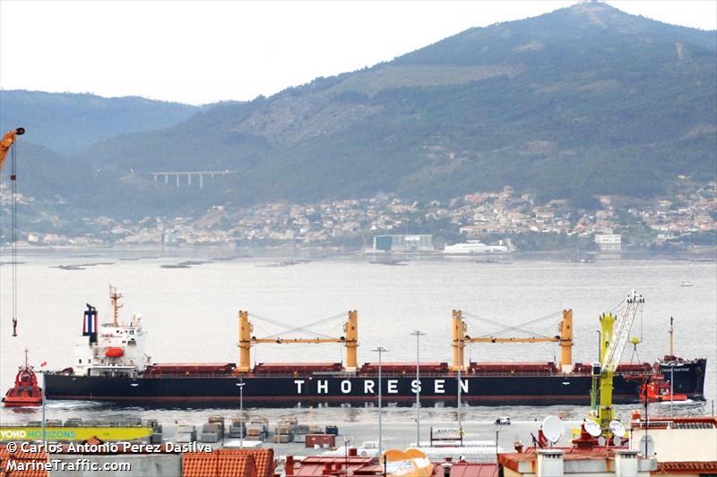 thor fortune (Bulk Carrier) - IMO 9424613, MMSI 564853000, Call Sign 9V9284 under the flag of Singapore