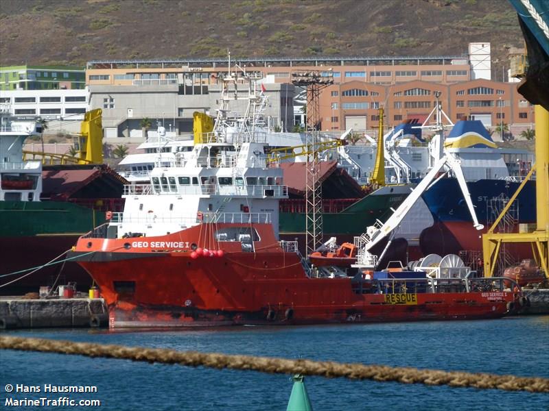 geo service i (Offshore Tug/Supply Ship) - IMO 9621546, MMSI 566347000, Call Sign 9V9391 under the flag of Singapore