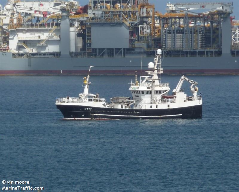 jorge r (Fishing Vessel) - IMO 9096442, MMSI 613003627, Call Sign TJMC82 under the flag of Cameroon
