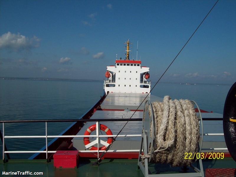 sabrina (General Cargo Ship) - IMO 9414735, MMSI 636013067, Call Sign A8KJ6 under the flag of Liberia