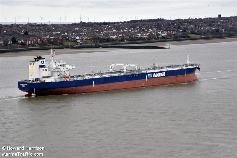 green attitude (Crude Oil Tanker) - IMO 9808156, MMSI 636018579, Call Sign D5QI9 under the flag of Liberia