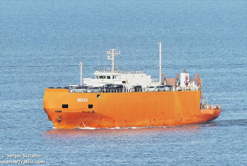 neksu (Vehicles Carrier) - IMO 8907606, MMSI 671864000, Call Sign 5VET7 under the flag of Togolese Rep