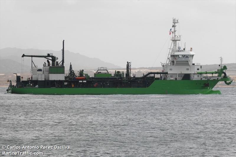 minerva (Hopper Dredger) - IMO 9778155, MMSI 205707000, Call Sign ORSC under the flag of Belgium