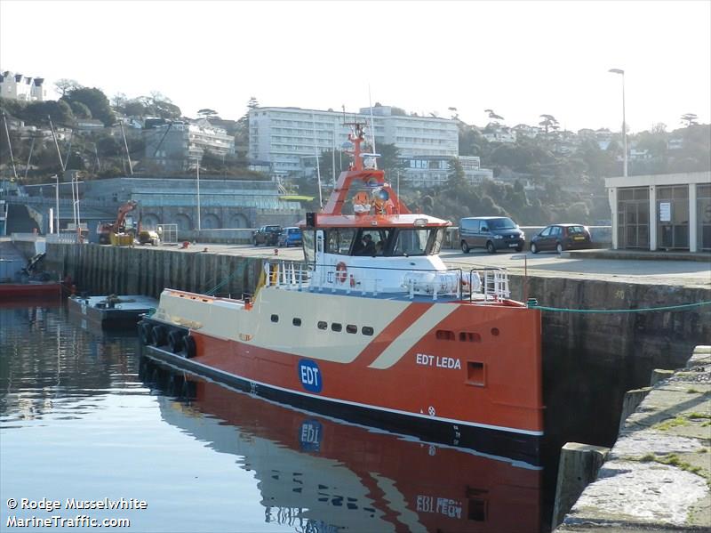 edt leda (Offshore Tug/Supply Ship) - IMO 9643051, MMSI 210013000, Call Sign 5BNH3 under the flag of Cyprus