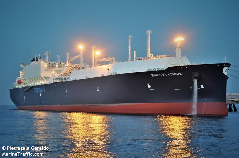 minerva limnos (LNG Tanker) - IMO 9854375, MMSI 215889000, Call Sign 9HA5355 under the flag of Malta