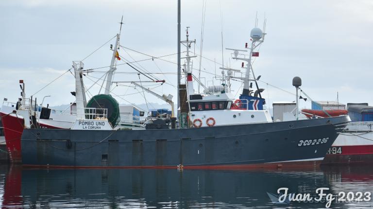 pombo uno (Fishing Vessel) - IMO 9142851, MMSI 224022170, Call Sign EAMX under the flag of Spain