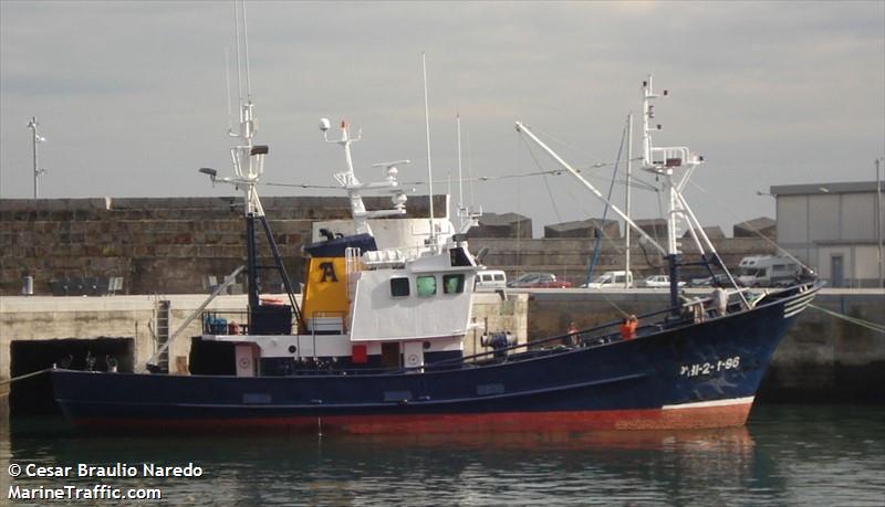 amatxu (Fishing Vessel) - IMO 9151656, MMSI 224139780, Call Sign EA2621 under the flag of Spain