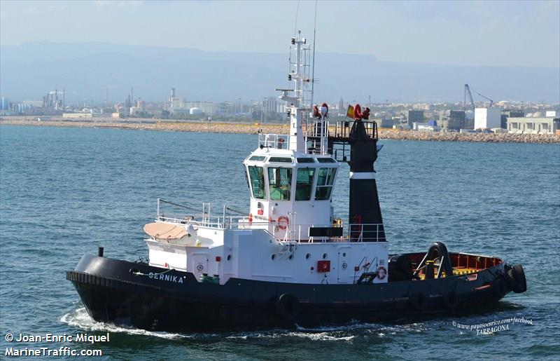 gernika (Tug) - IMO 9067283, MMSI 224825000, Call Sign EAKM under the flag of Spain