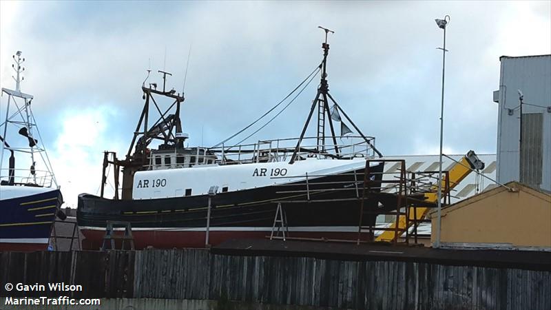 silver quest ar190 (Fishing vessel) - IMO , MMSI 235000604, Call Sign MSSW7 under the flag of United Kingdom (UK)