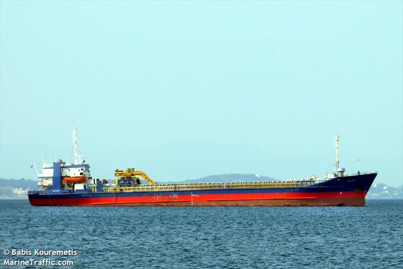 rhino (General Cargo Ship) - IMO 7616860, MMSI 240985000, Call Sign SVAF5 under the flag of Greece