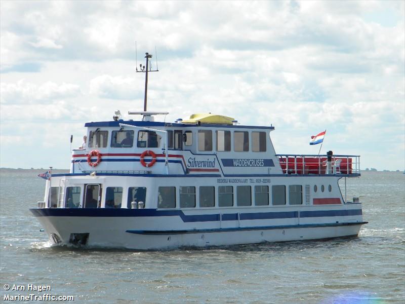 silverwind (Passenger ship) - IMO , MMSI 244100244, Call Sign PD2525 under the flag of Netherlands