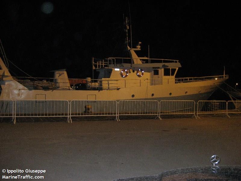 alessandro antonino (Fishing vessel) - IMO , MMSI 247149980, Call Sign ILSF under the flag of Italy