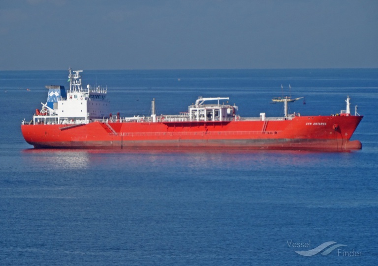syn antares (LPG Tanker) - IMO 9512848, MMSI 247369100, Call Sign IBKX under the flag of Italy