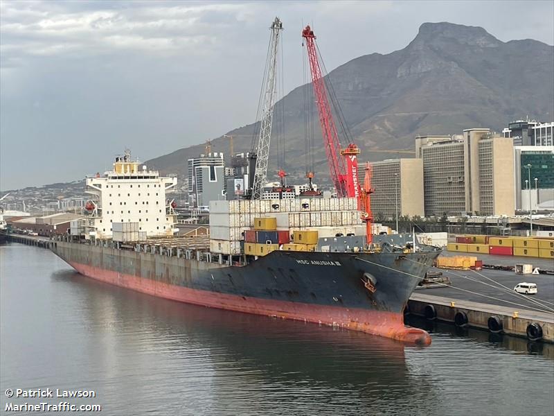 nordwinter (Container Ship) - IMO 9323041, MMSI 255806459, Call Sign CQEQ8 under the flag of Madeira