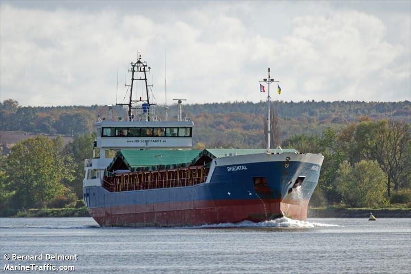 rheintal (General Cargo Ship) - IMO 9375903, MMSI 255806466, Call Sign CQER7 under the flag of Madeira