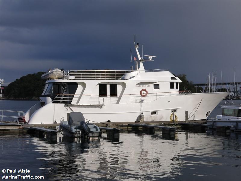 la belle vie (Pleasure craft) - IMO , MMSI 257849900, Call Sign LLIZ under the flag of Norway