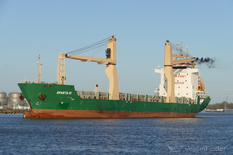 sparta iv (General Cargo Ship) - IMO 9743033, MMSI 273413440, Call Sign UIYM under the flag of Russia