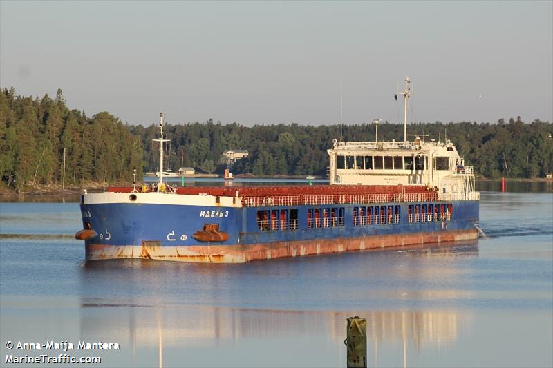 idel 3 (General Cargo Ship) - IMO 9873113, MMSI 273459550, Call Sign UBIS4 under the flag of Russia