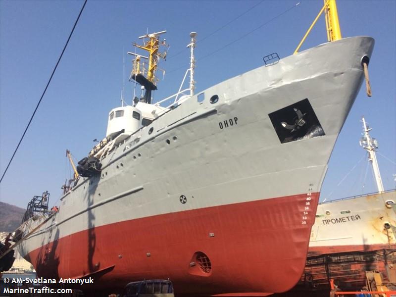 onor (Fishing Vessel) - IMO 8860470, MMSI 273845500, Call Sign UIJN under the flag of Russia