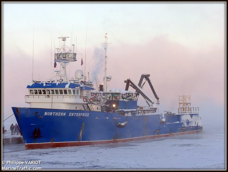 nortern enterprice (Fishing Vessel) - IMO 8016354, MMSI 273853400, Call Sign UFIK under the flag of Russia