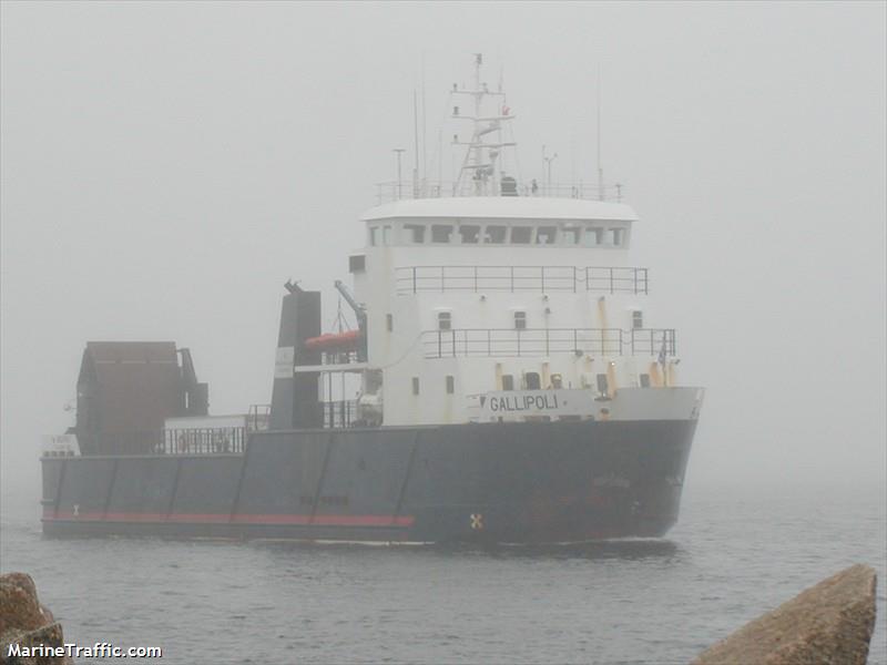 gallipoli (Passenger/Ro-Ro Cargo Ship) - IMO 8510946, MMSI 316001288, Call Sign VC9198 under the flag of Canada