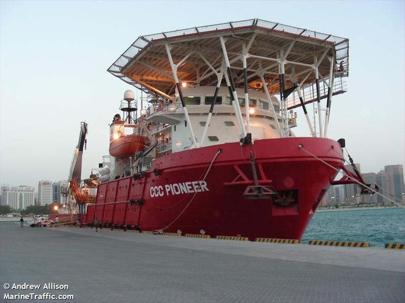 ccc pioneer (Offshore Support Vessel) - IMO 9309112, MMSI 352554000, Call Sign H9GK under the flag of Panama