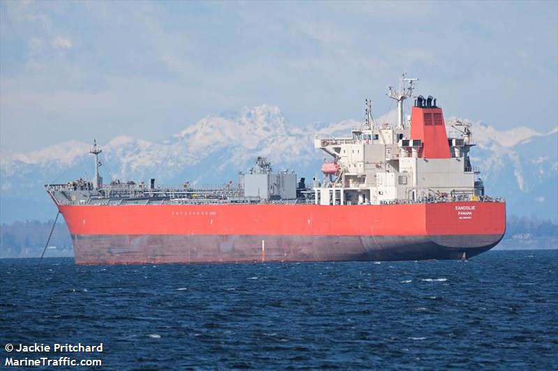 zandolie (Chemical/Oil Products Tanker) - IMO 9893163, MMSI 357558000, Call Sign 3FTL4 under the flag of Panama