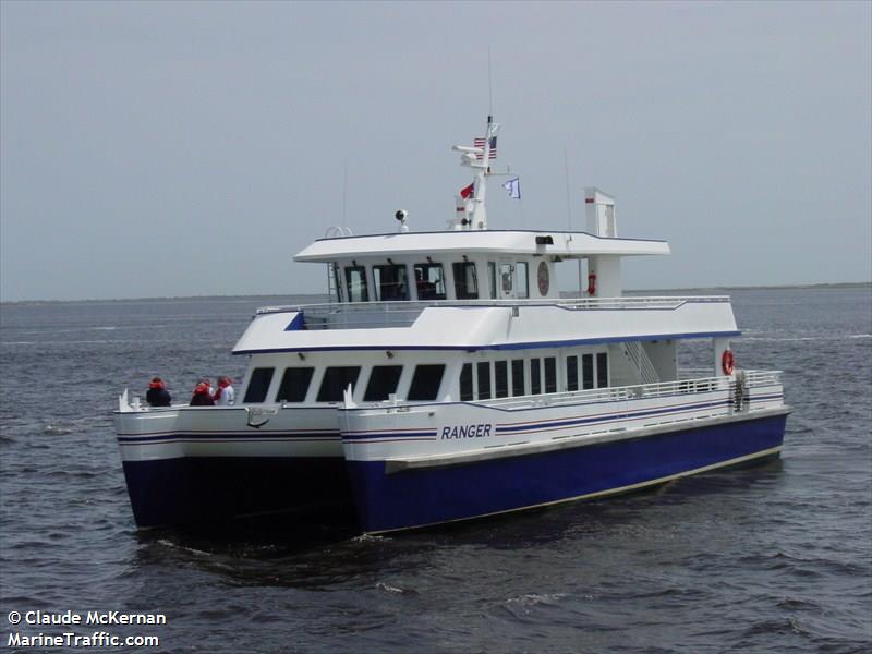 ranger (Passenger ship) - IMO , MMSI 367100870, Call Sign WDC9335 under the flag of United States (USA)