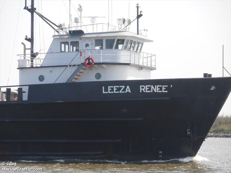 leeza rened (Offshore Tug/Supply Ship) - IMO 7826958, MMSI 367332890, Call Sign WDE3011 under the flag of United States (USA)