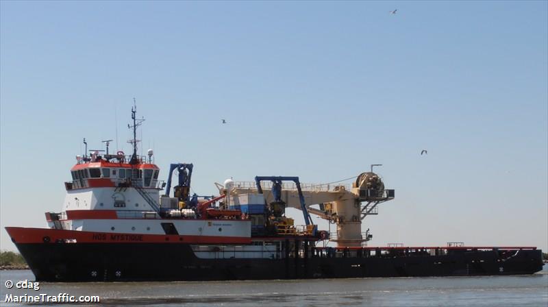 hos mystique (Offshore Tug/Supply Ship) - IMO 9472323, MMSI 367334320, Call Sign WDE3118 under the flag of United States (USA)