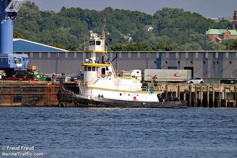 defender (Pusher Tug) - IMO 8989941, MMSI 368138460, Call Sign WDL5162 under the flag of United States (USA)