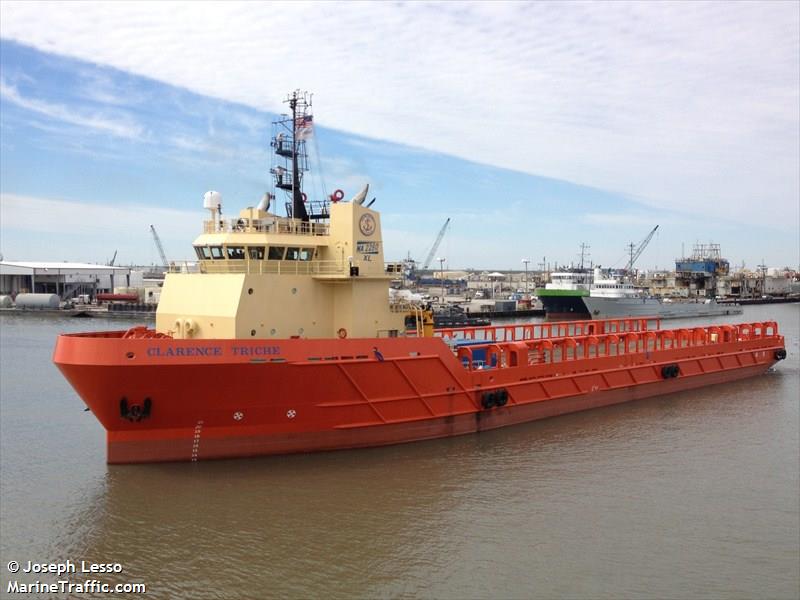 clarence triche (Offshore Tug/Supply Ship) - IMO 9670389, MMSI 368223000, Call Sign WDG6555 under the flag of United States (USA)