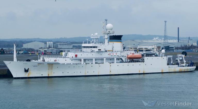 maury (Research Vessel) - IMO 9633484, MMSI 368880000, Call Sign NMRY under the flag of United States (USA)