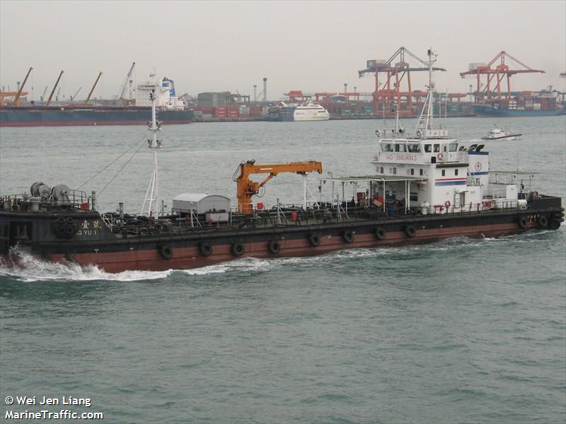 chung yu no1 (Tanker) - IMO , MMSI 416000120, Call Sign BQ3019 under the flag of Taiwan