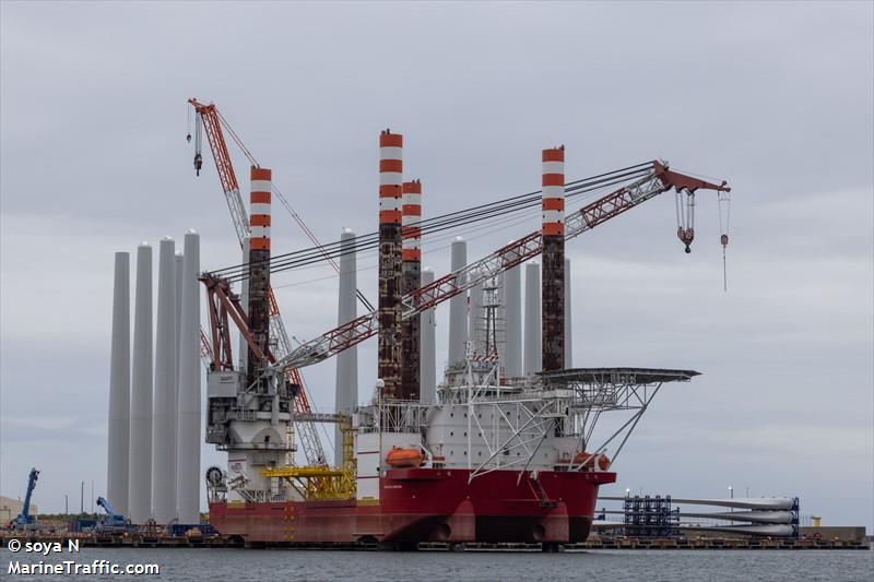 seajacks zaratan (Offshore Support Vessel) - IMO 9596571, MMSI 431050000, Call Sign 7KIJ under the flag of Japan