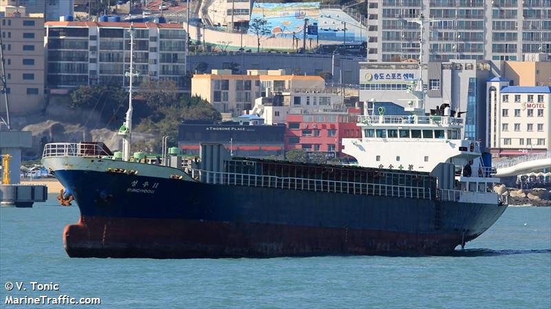 sung woo 11 (Cargo ship) - IMO , MMSI 440134690, Call Sign 108833 under the flag of Korea