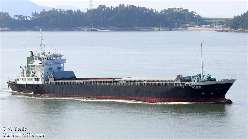 hyae-m1n no.1 (General Cargo Ship) - IMO 9118939, MMSI 440328740, Call Sign 136201 under the flag of Korea