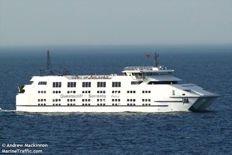 sorrento (Passenger ship) - IMO , MMSI 503320500, Call Sign VKV6549 under the flag of Australia