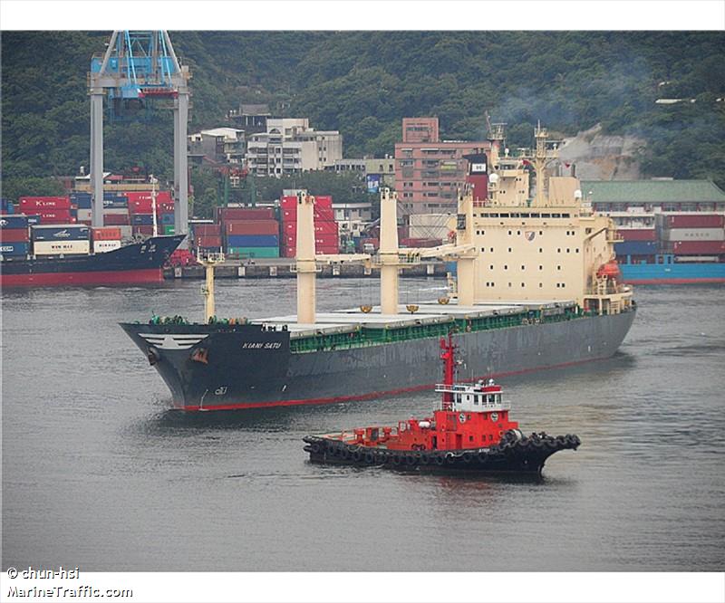 u thar (Bulk Carrier) - IMO 9109524, MMSI 506028000, Call Sign XYNE under the flag of Myanmar