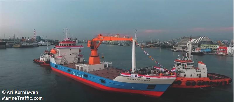 kendhaga nusantara 6 (Container Ship) - IMO 9840441, MMSI 525101107, Call Sign YCIG2 under the flag of Indonesia