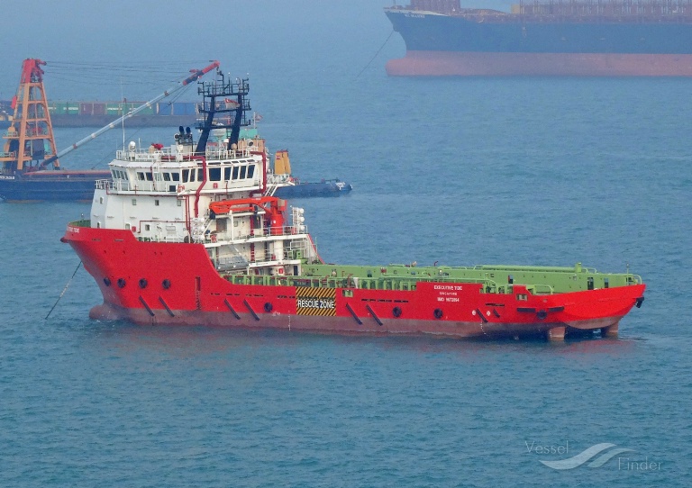 executive tide (Offshore Tug/Supply Ship) - IMO 9672894, MMSI 533130222, Call Sign 9WNG6 under the flag of Malaysia