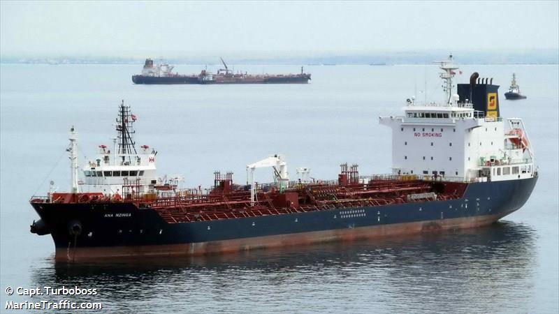 ana nzinga (Chemical/Oil Products Tanker) - IMO 9498119, MMSI 538004218, Call Sign V7VI3 under the flag of Marshall Islands