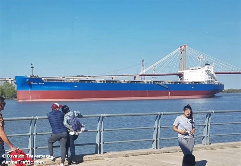 osaka star (Bulk Carrier) - IMO 9740809, MMSI 636017419, Call Sign D5KW3 under the flag of Liberia