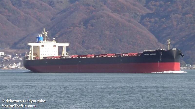 sakura century (Bulk Carrier) - IMO 9883077, MMSI 636020411, Call Sign D5ZC3 under the flag of Liberia