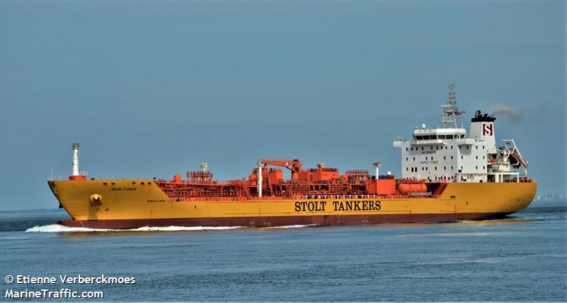 stolt cobalt (Chemical/Oil Products Tanker) - IMO 9739305, MMSI 636020424, Call Sign D5ZE5 under the flag of Liberia